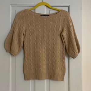 Ralph Lauren tan Cashmere sweater